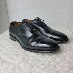 Allen Edmonds Park Avenue Mens Oxford Size 10 D  Black Leather Dress Shoes